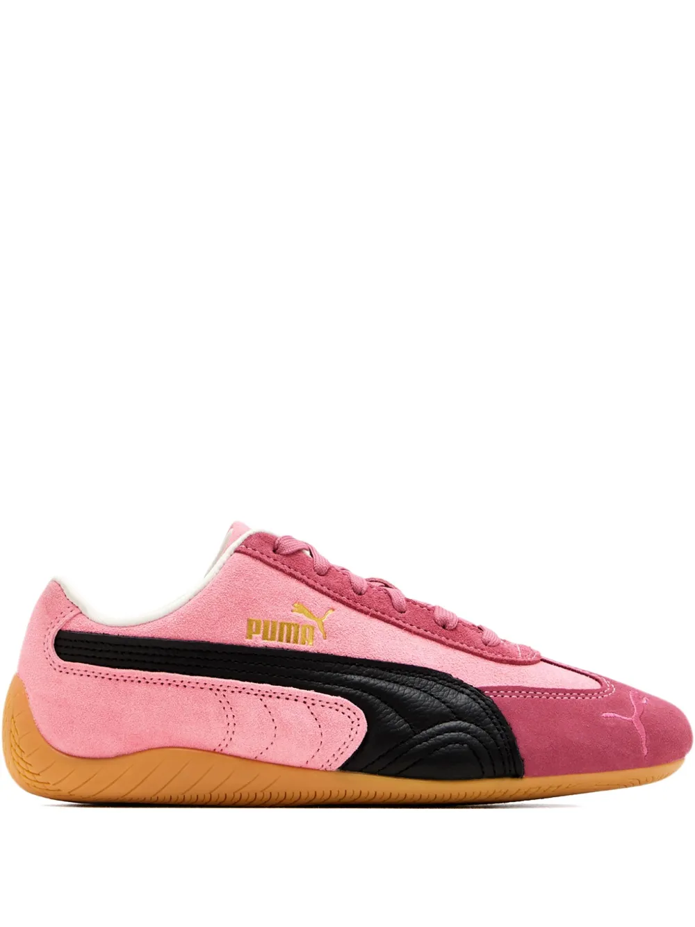 PUMA Speedcat suede-leather sneakers Pink