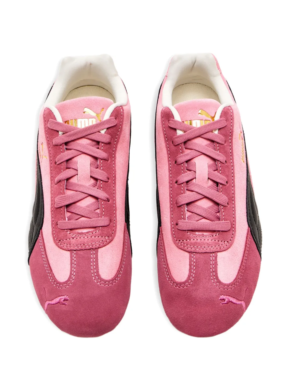 PUMA Speedcat suede-leather sneakers Pink