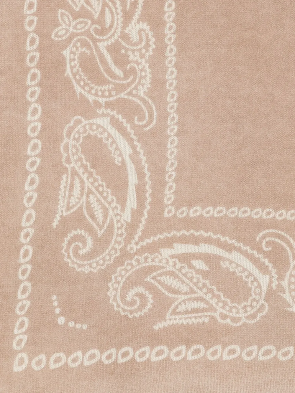 Liska paisley-print frayed-edge scarf | Image 2