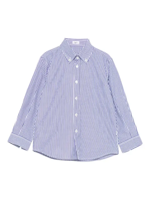 Il Gufo camisa con botones y motivo de rayas