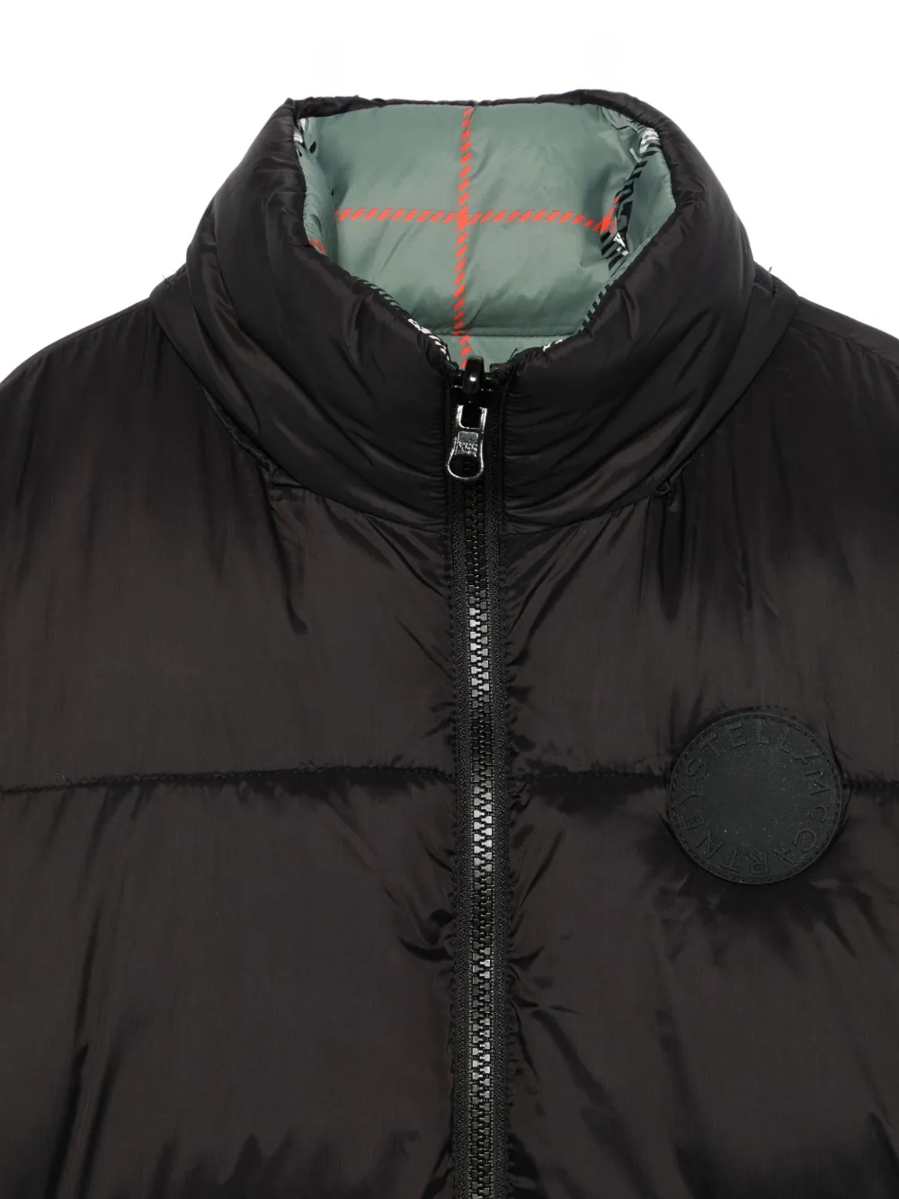 Stella McCartney Kids Jas met logopatch Paars