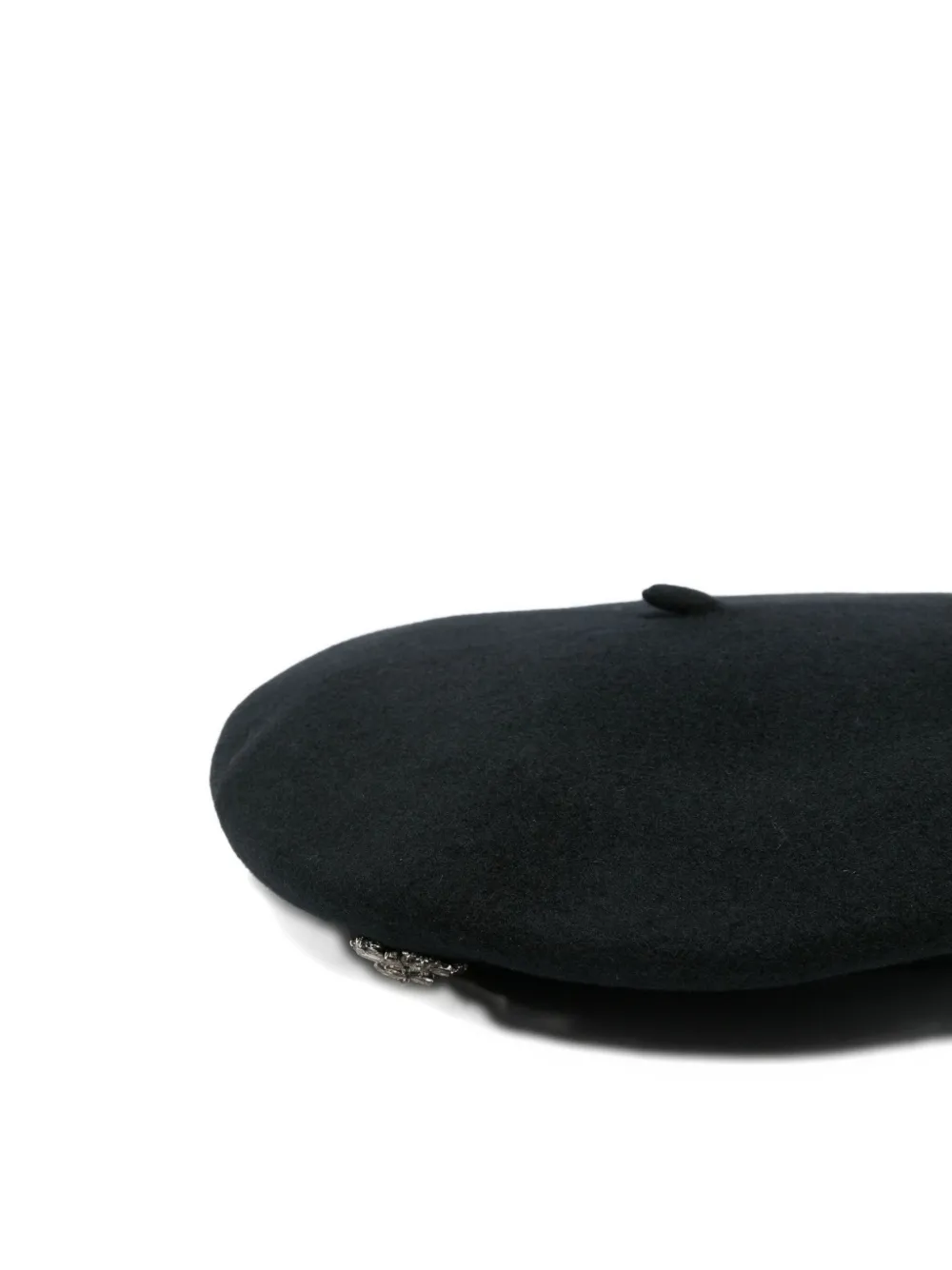 Il Gufo embellished beret - Zwart