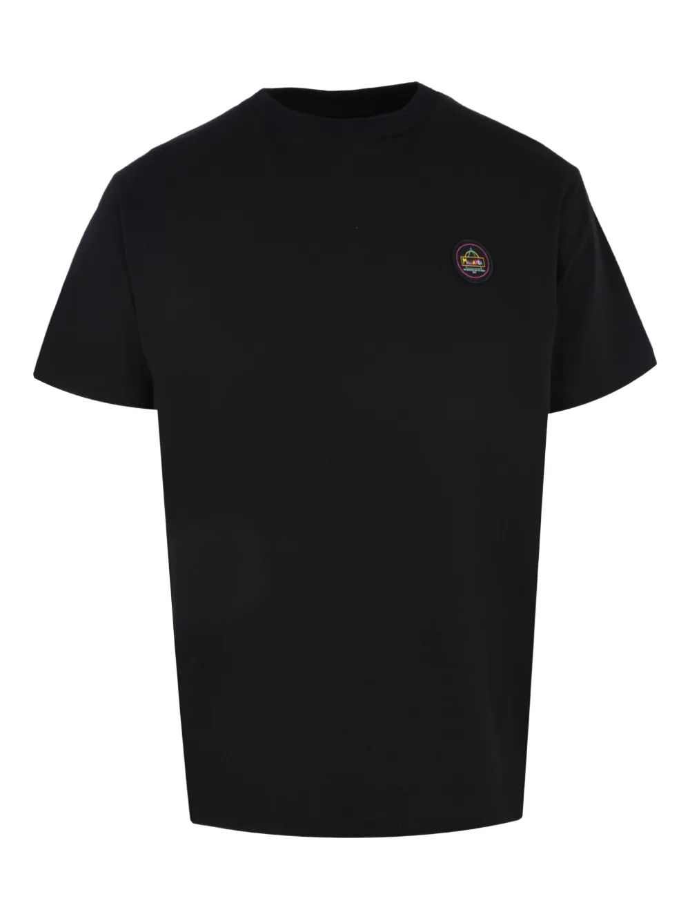 Mauna Kea surfing bear T-shirt | Black | Image 1