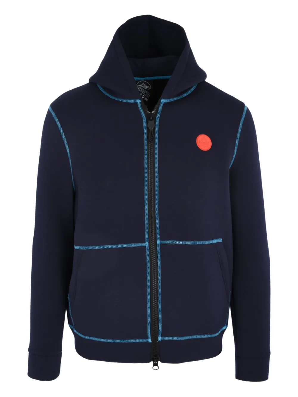 Mauna Kea hoodie con costuras en contraste | azul | Image 1