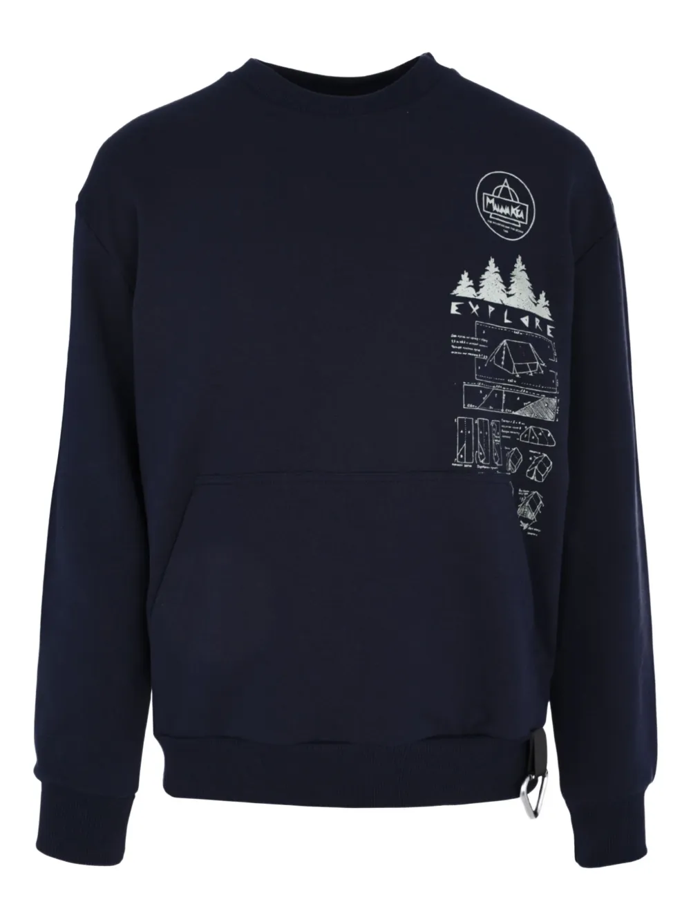 Mauna Kea explorer graphic sweatshirt | Blue | Image 1