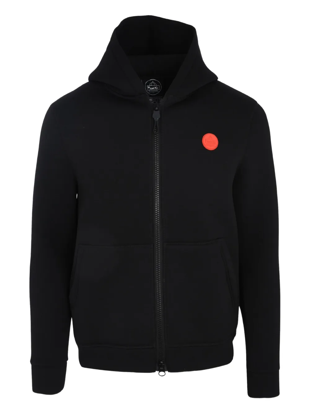 Mauna Kea contrast stitching hoodie | Black | Image 1