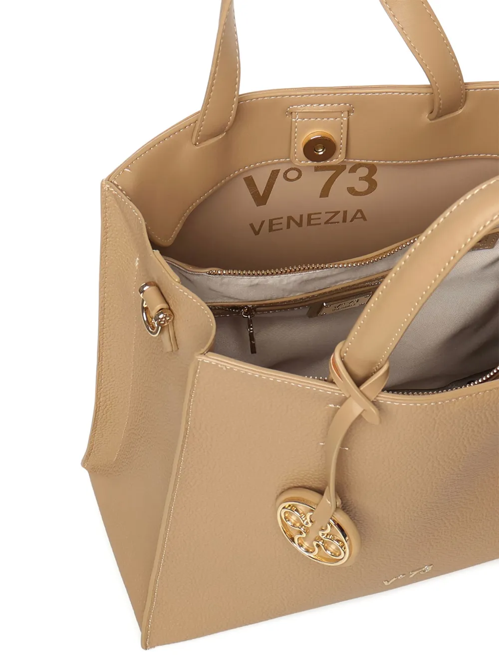 V73 Blake Top-handle Tote Bag In Neutral