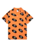 WACKO MARIA x Vans Vault record-print woven shirt - Orange