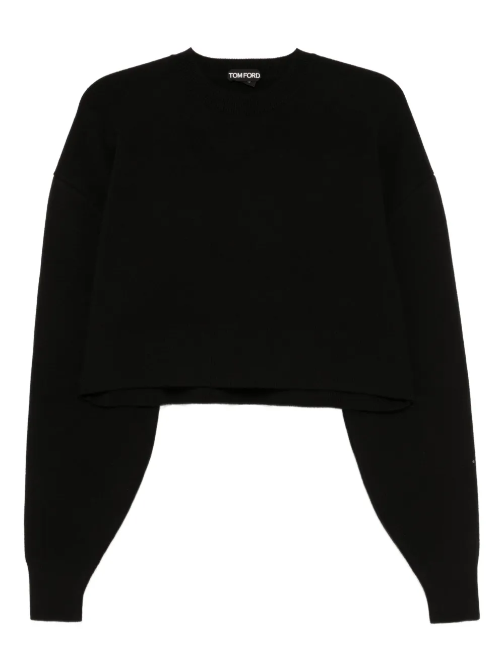 TOM FORD cropped sweater - Nero