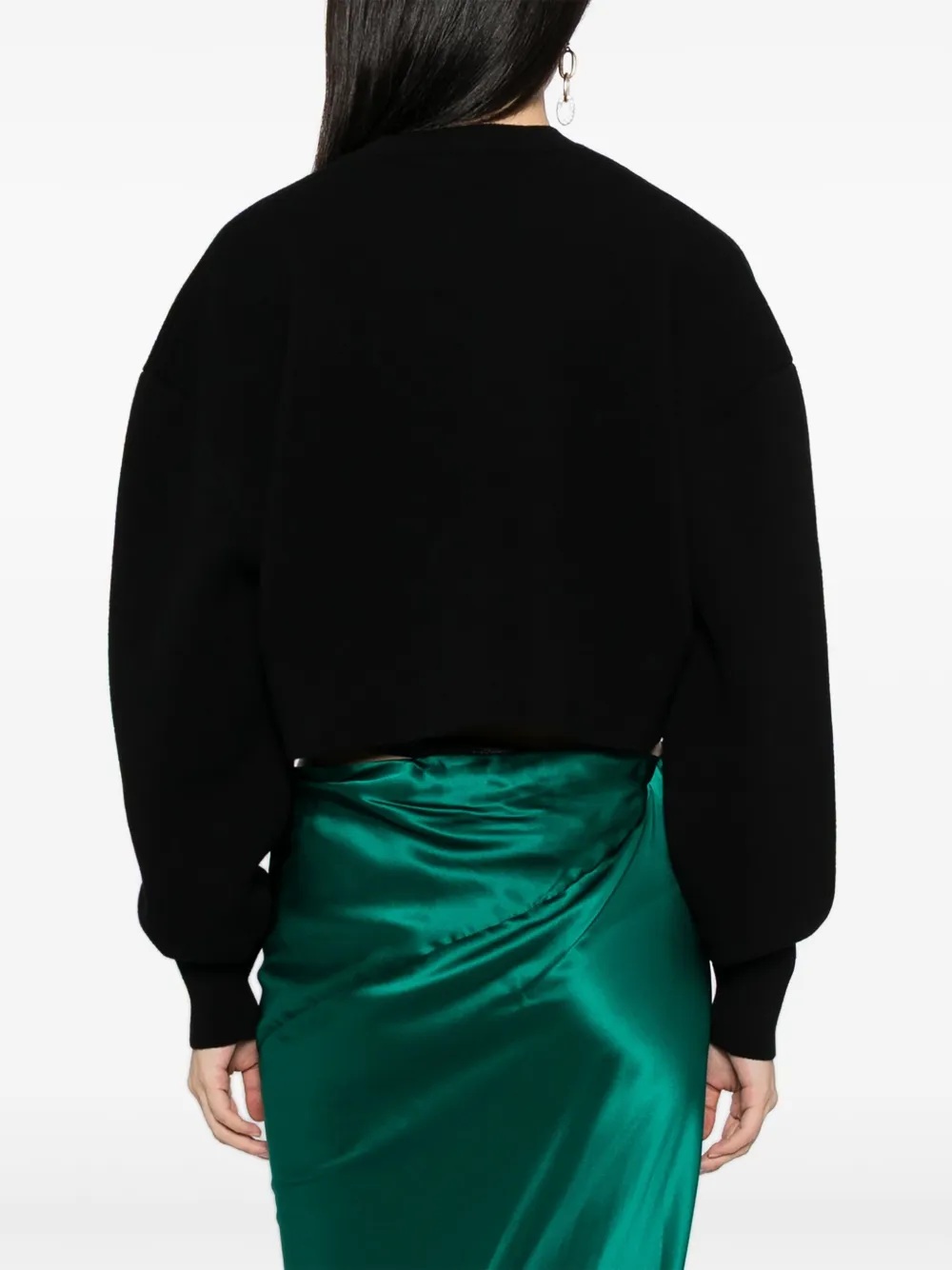 TOM FORD Cropped trui Zwart