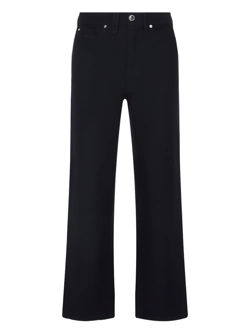 Brioni cotton straight-leg trousers | Blue | Image 1