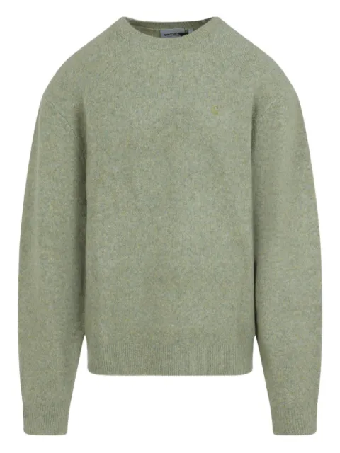Carhartt WIP suéter con logo bordado y cuello redondo