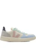 VEJA V-10 suede panelled sneakers - Neutrals