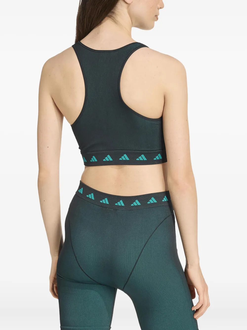 adidas logo-detail racerback top | Vests & Tank Tops | Image 2