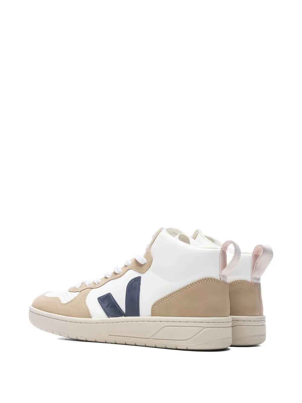 VEJA V-15 leather sneakers Neutrals