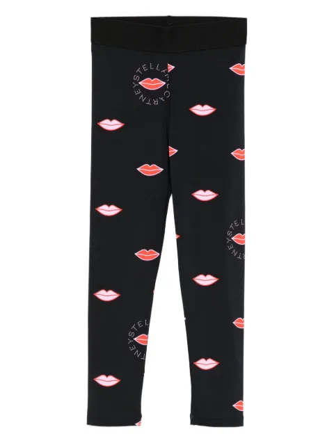 Stella McCartney Kids lips-print leggings