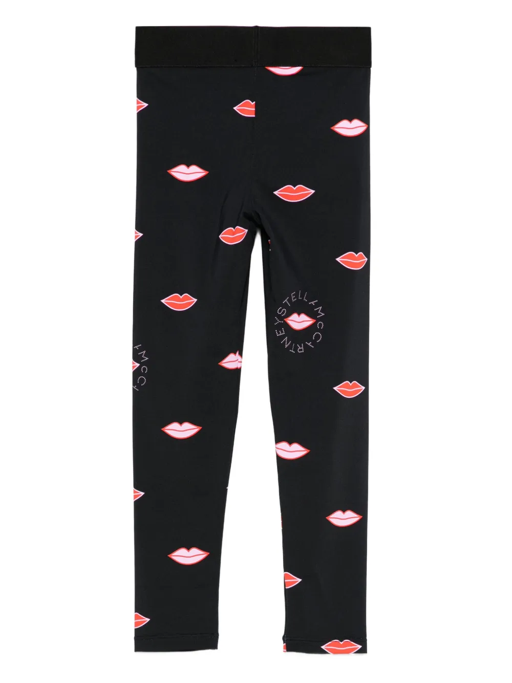 Stella McCartney Kids lips-print leggings | Girls Leggings | Image 2