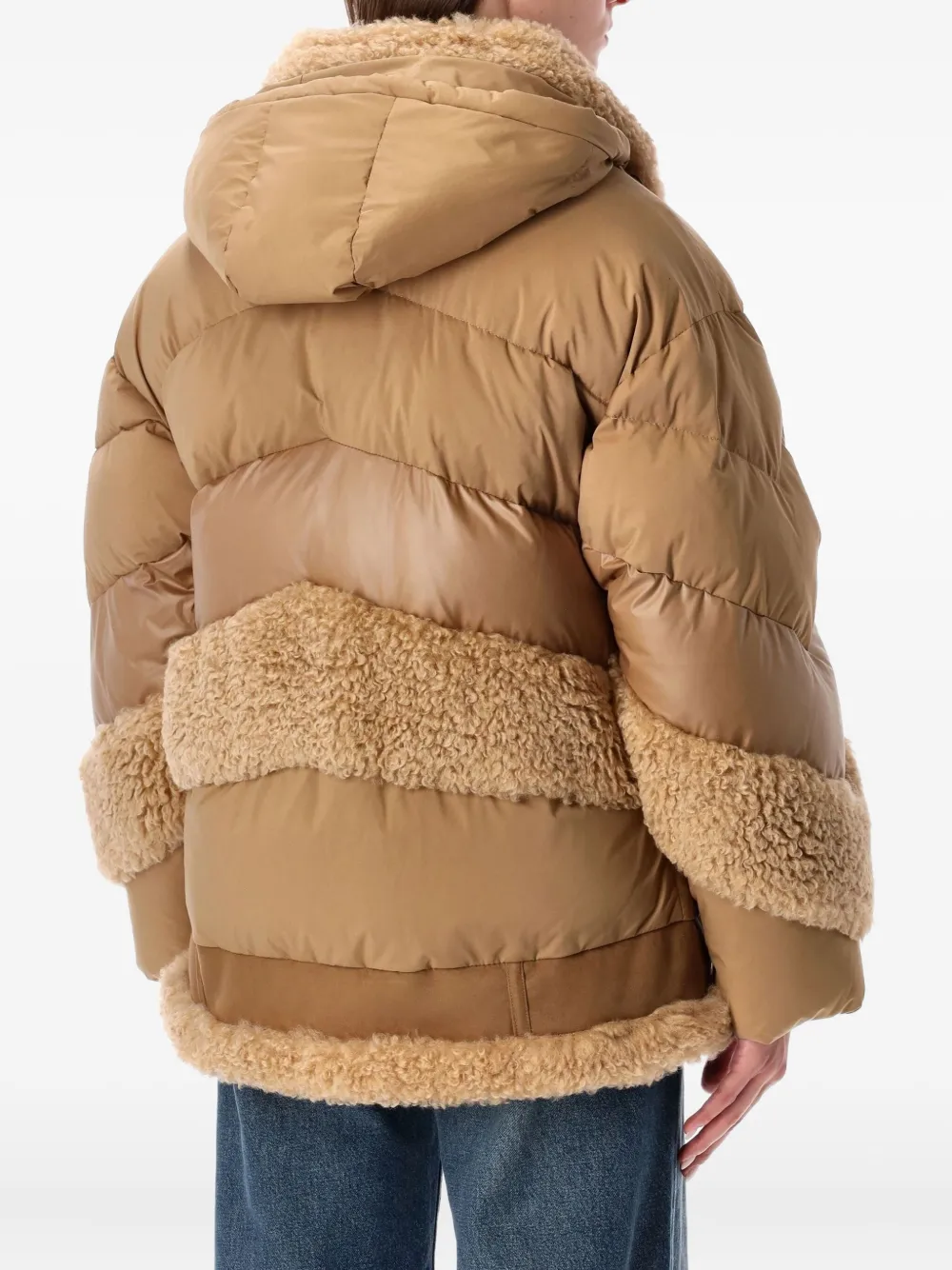 Urbancode panelled hooded puffer jacket | Down Jackets | Image 2