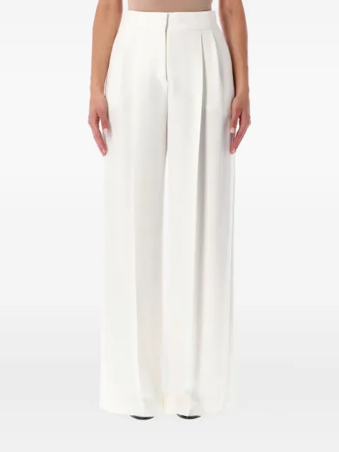 Alberta Ferretti pantalon ample à design plissé