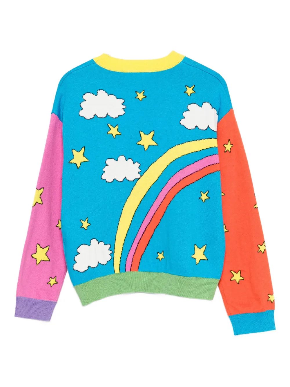 Stella McCartney Kids rainbow-print sweater | Girls Jumpers & Knitwear | Image 2