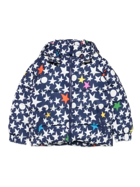 Stella McCartney Kids جاكيت منفوخ بهودي