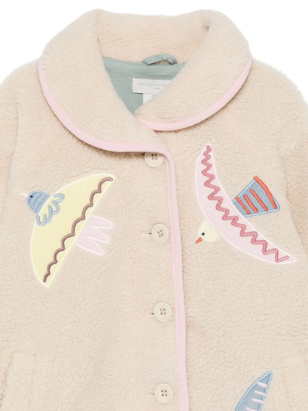 Stella McCartney Kids フリース ジャケット | ニュートラル | FARFETCH JP