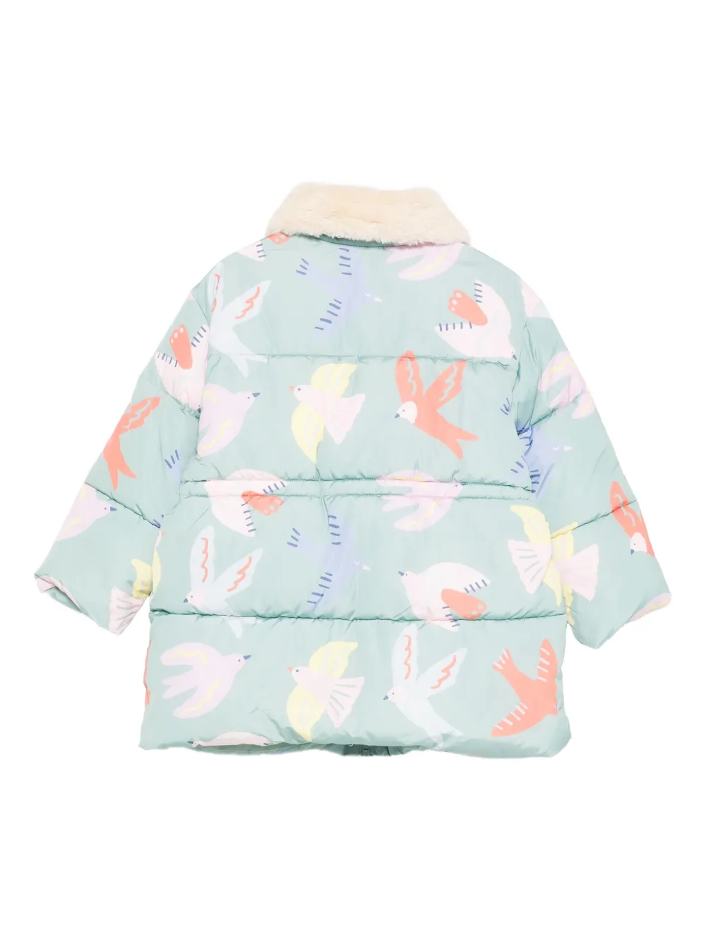 Stella McCartney Kids trimmed-collar jacket | Girls Padded Jackets | Image 2