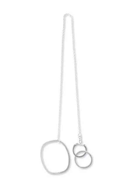 Maison Margiela silver chain keyring 