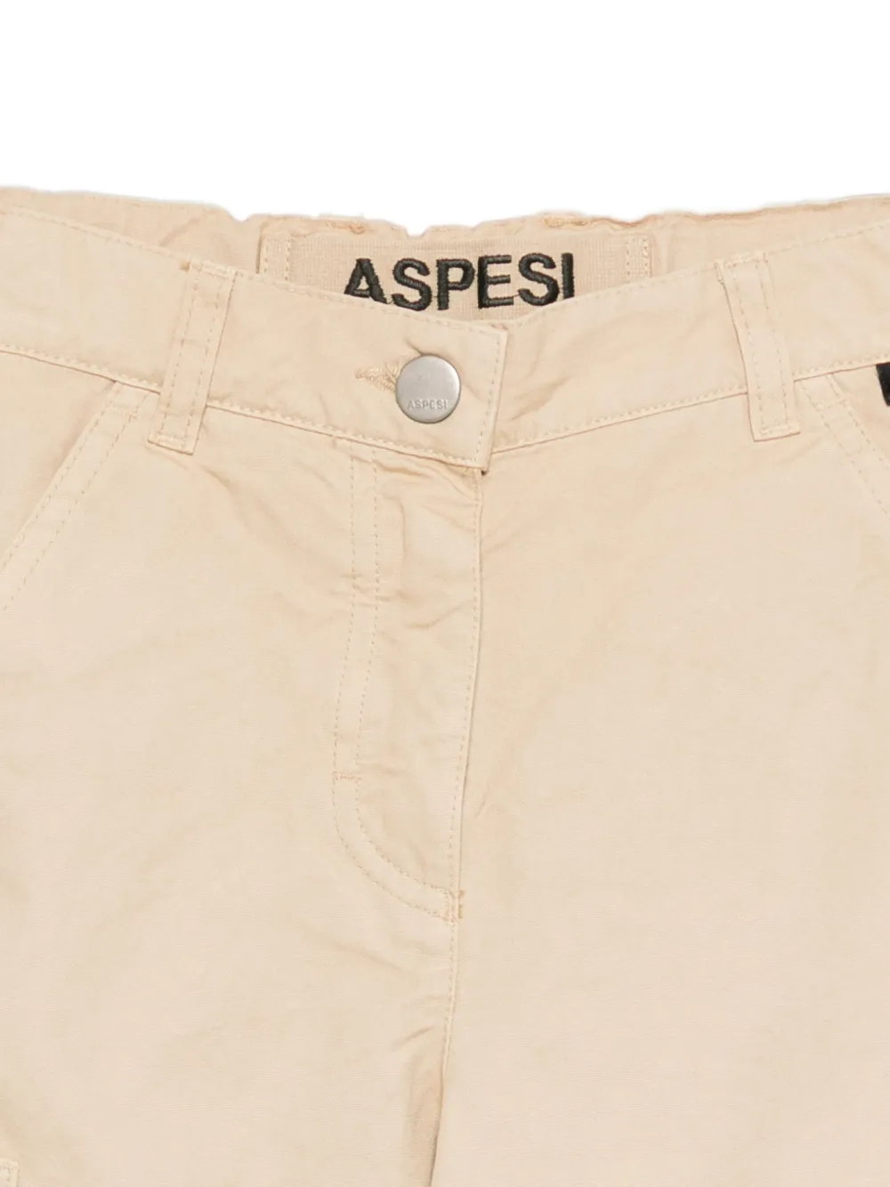 Aspesi Side-pocket Trousers In Neutral