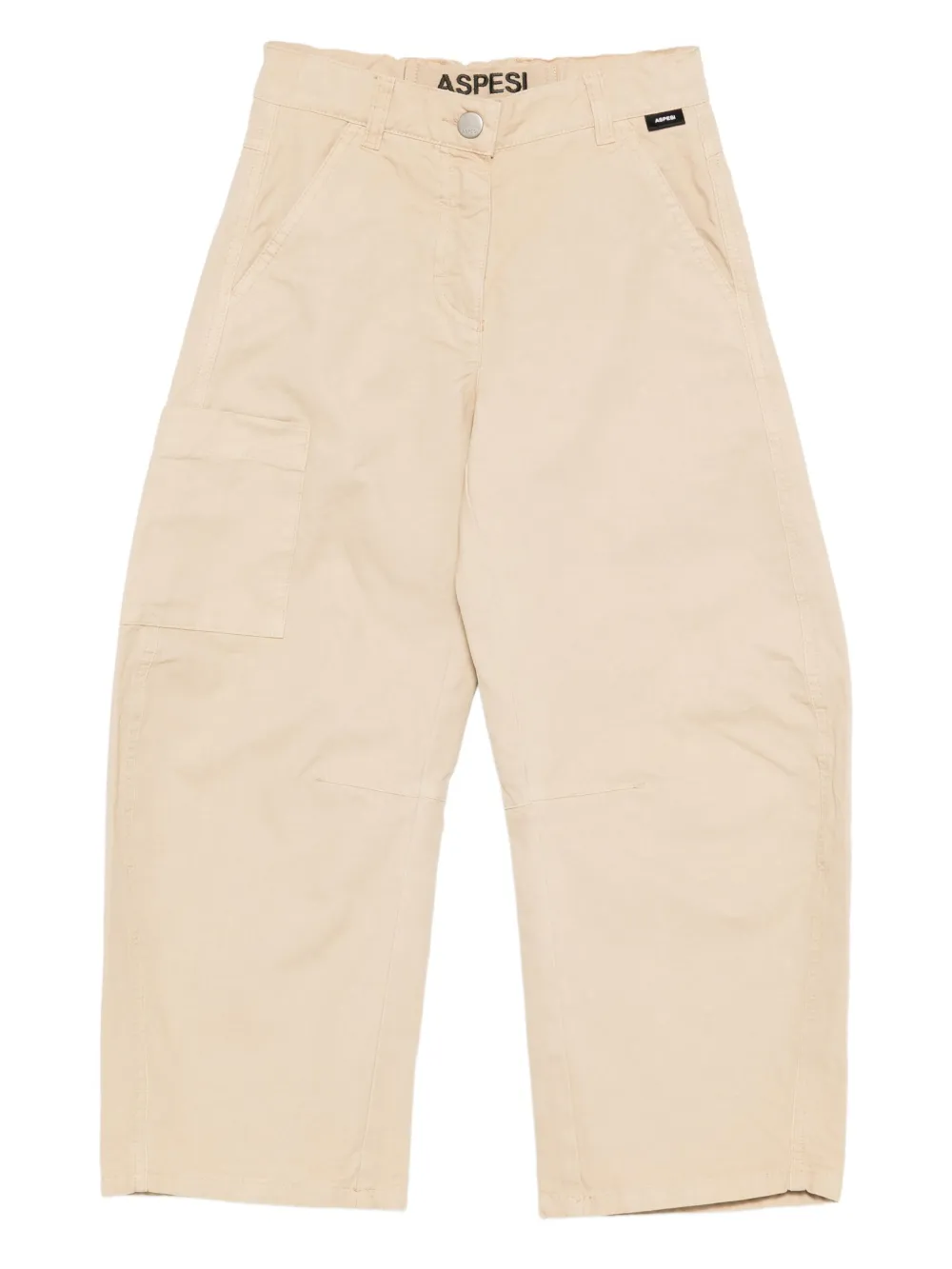 Aspesi Kids side-pocket trousers - Toni neutri