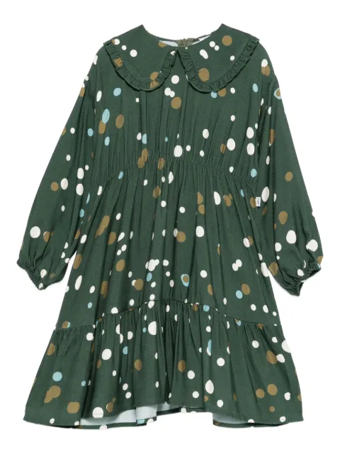 Il Gufo polka dot-print dress