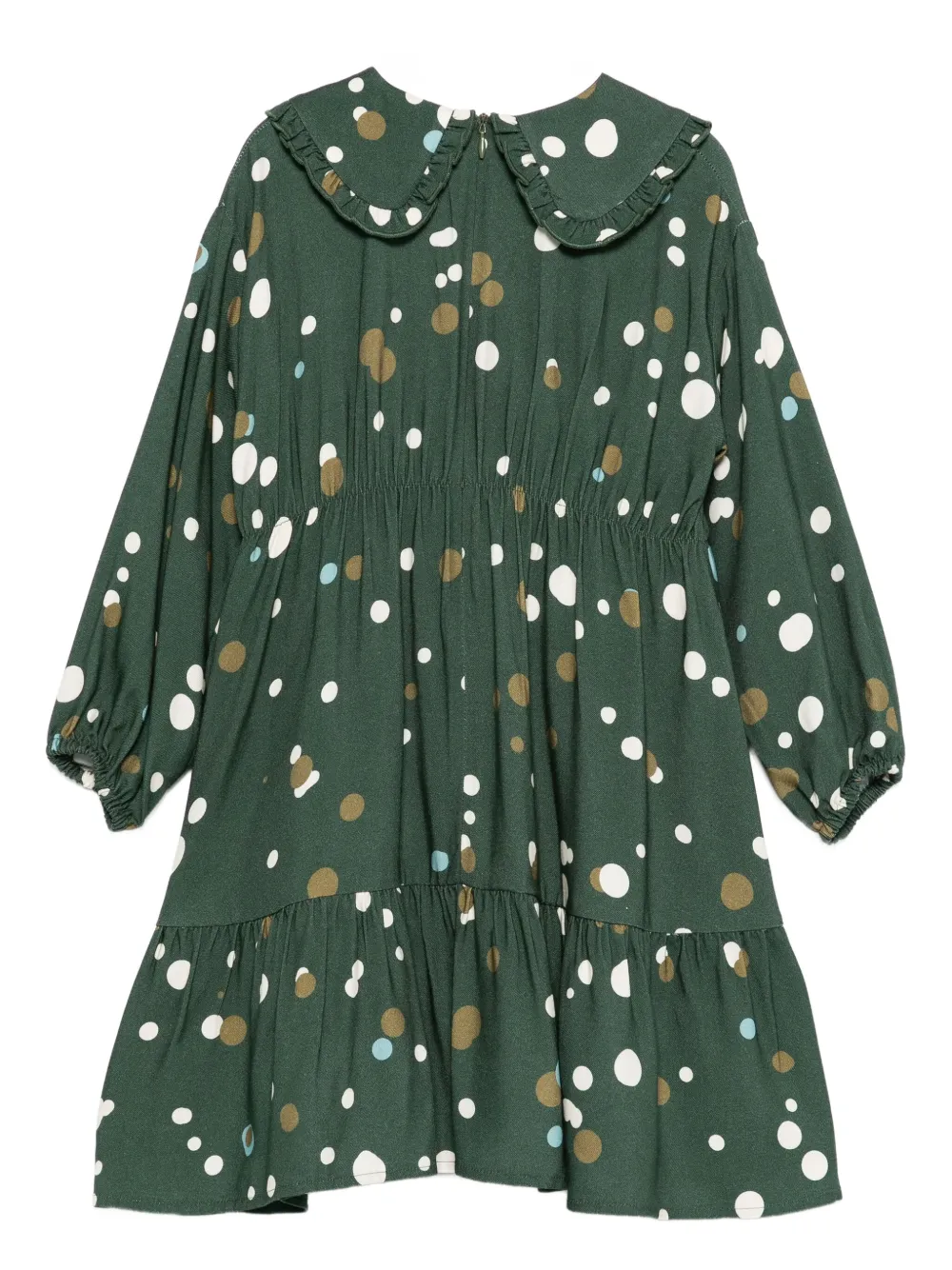 Il Gufo Jurk met stippen Groen