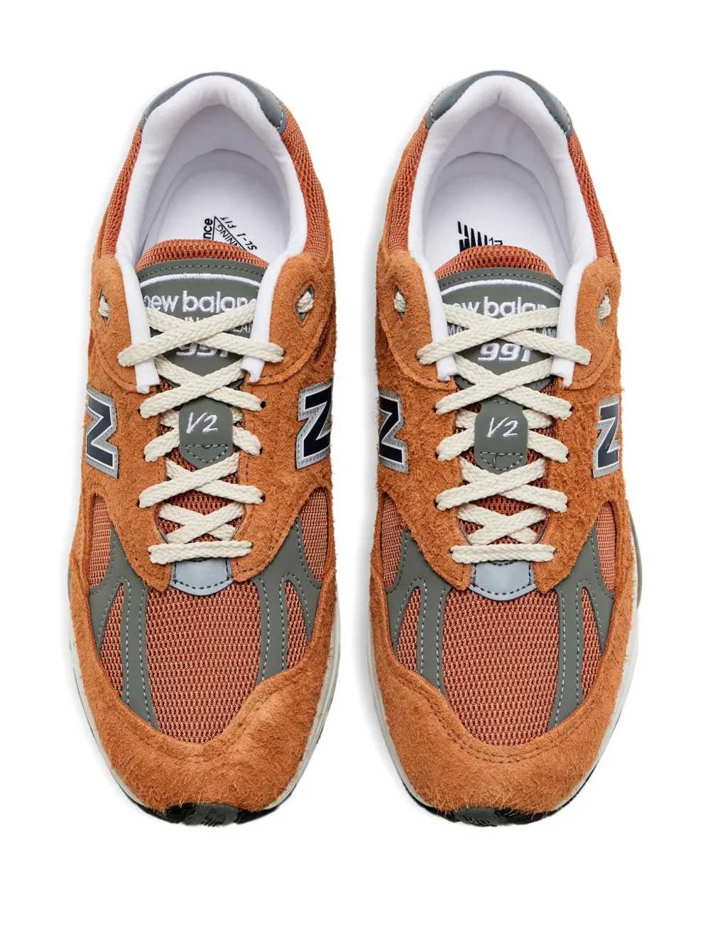 New Balance Made in UK U991V2 suède sneakers Bruin