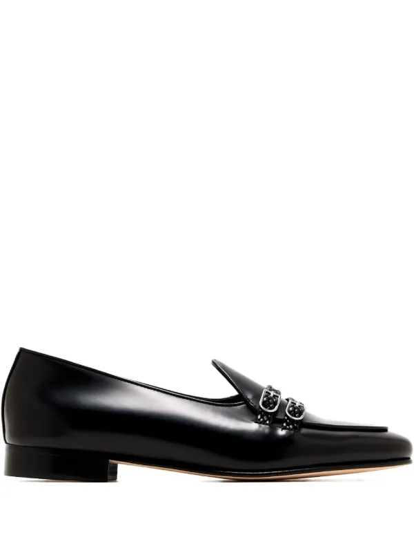 Edhen Milano ウーブン レザーローファー