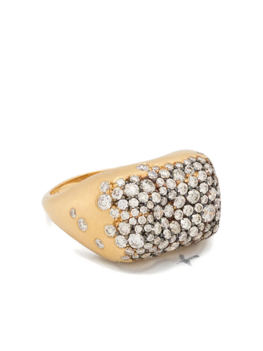 Nada Ghazal Anello in oro giallo 18 carati con diamanti