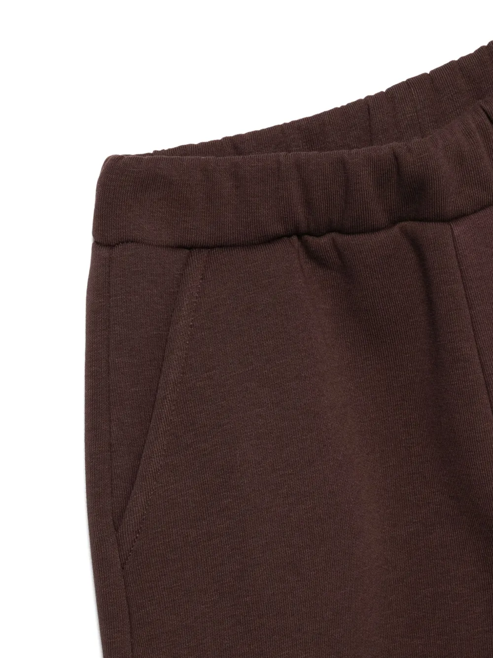 Il Gufo Trainingspak met bloemdetail Bruin