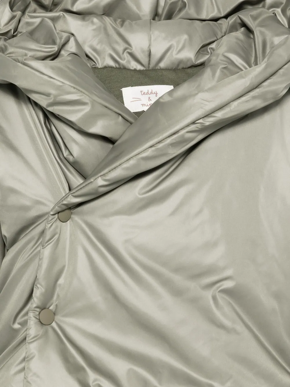 TEDDY & MINOU Wikkeljack met capuchon Groen