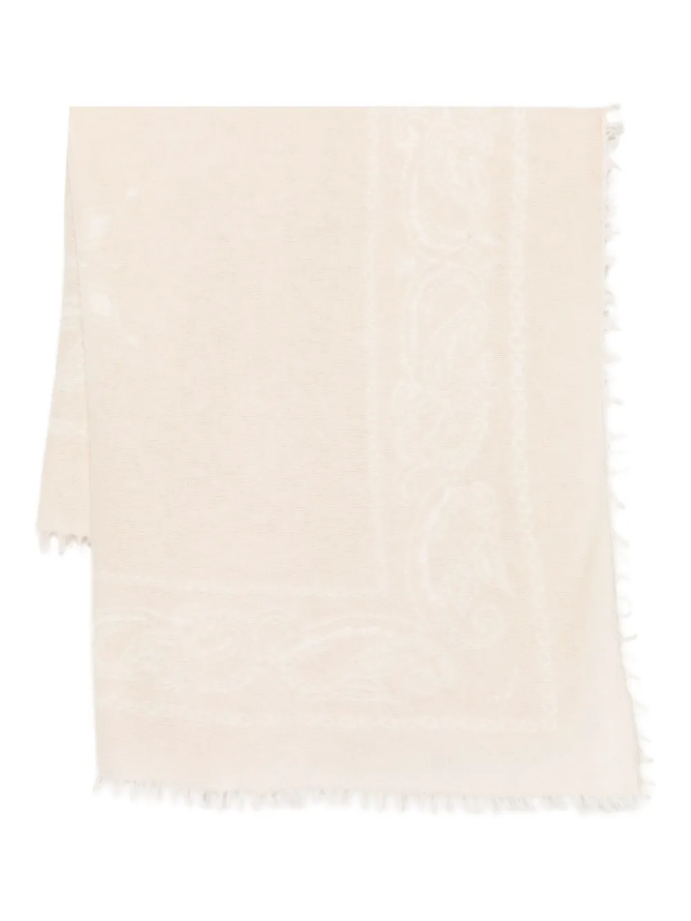 Liska Lara paisley-pattern scarf | Neutrals | Image 1