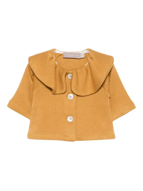 La Stupenderia ruffled-collar cardigan