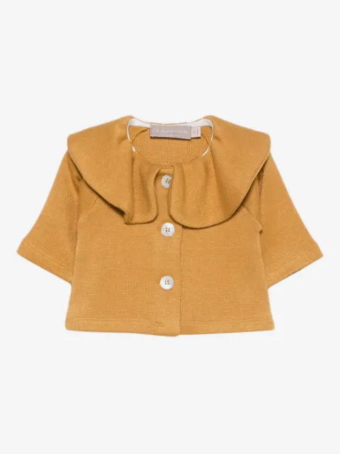La Stupenderia ruffled-collar cardigan