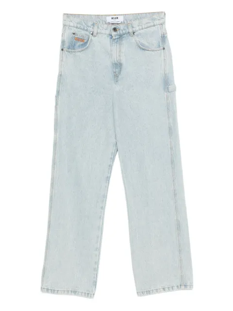 MSGM Gerade Jeans