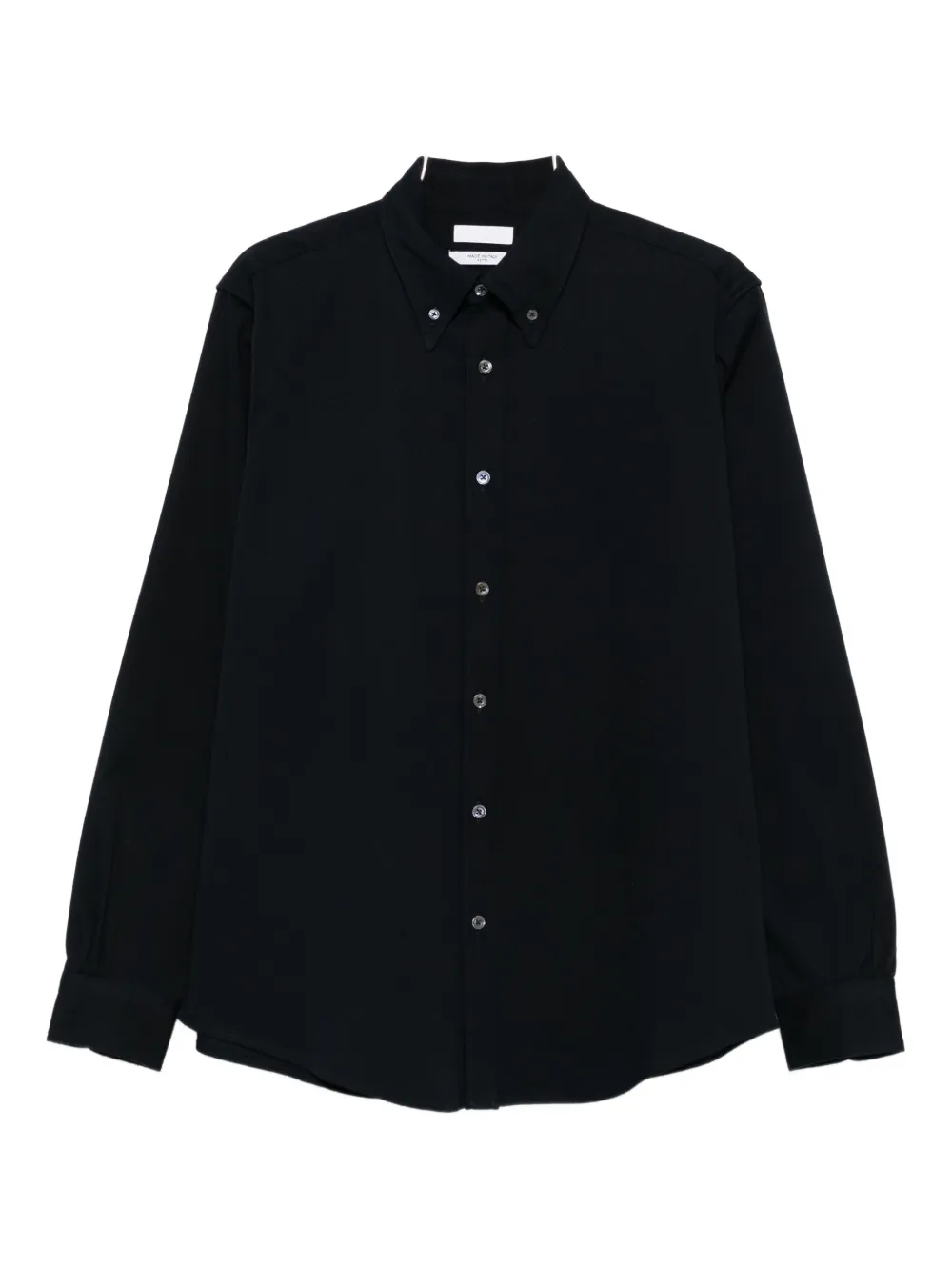 Cellar Door long-sleeve cotton shirt | Blue | Image 1