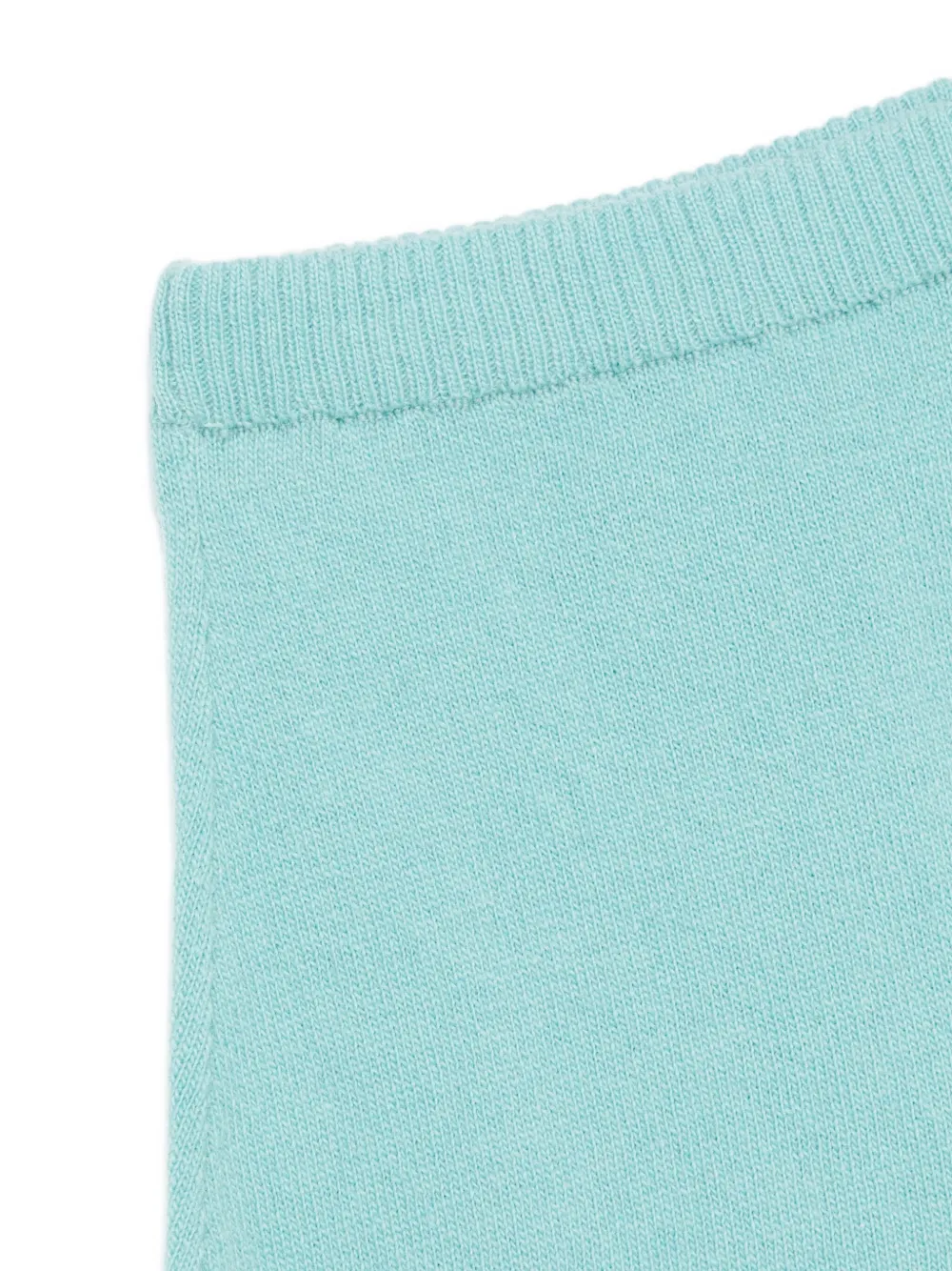 Il Gufo Bear-motif Knitted Tracksuit In Blue