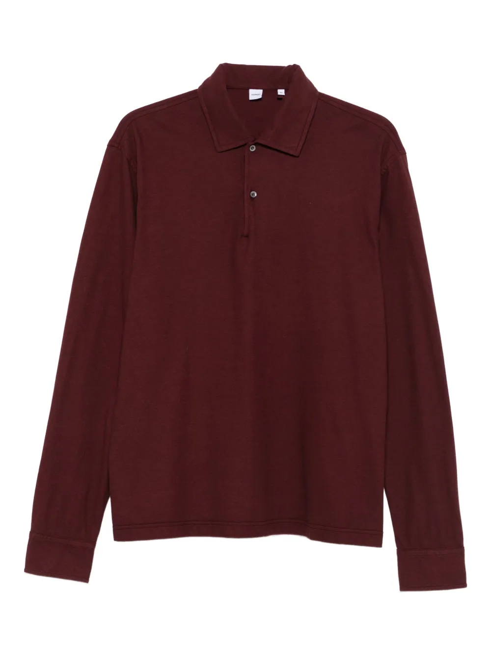 ASPESI long-sleeve polo shirt | Red | Image 1