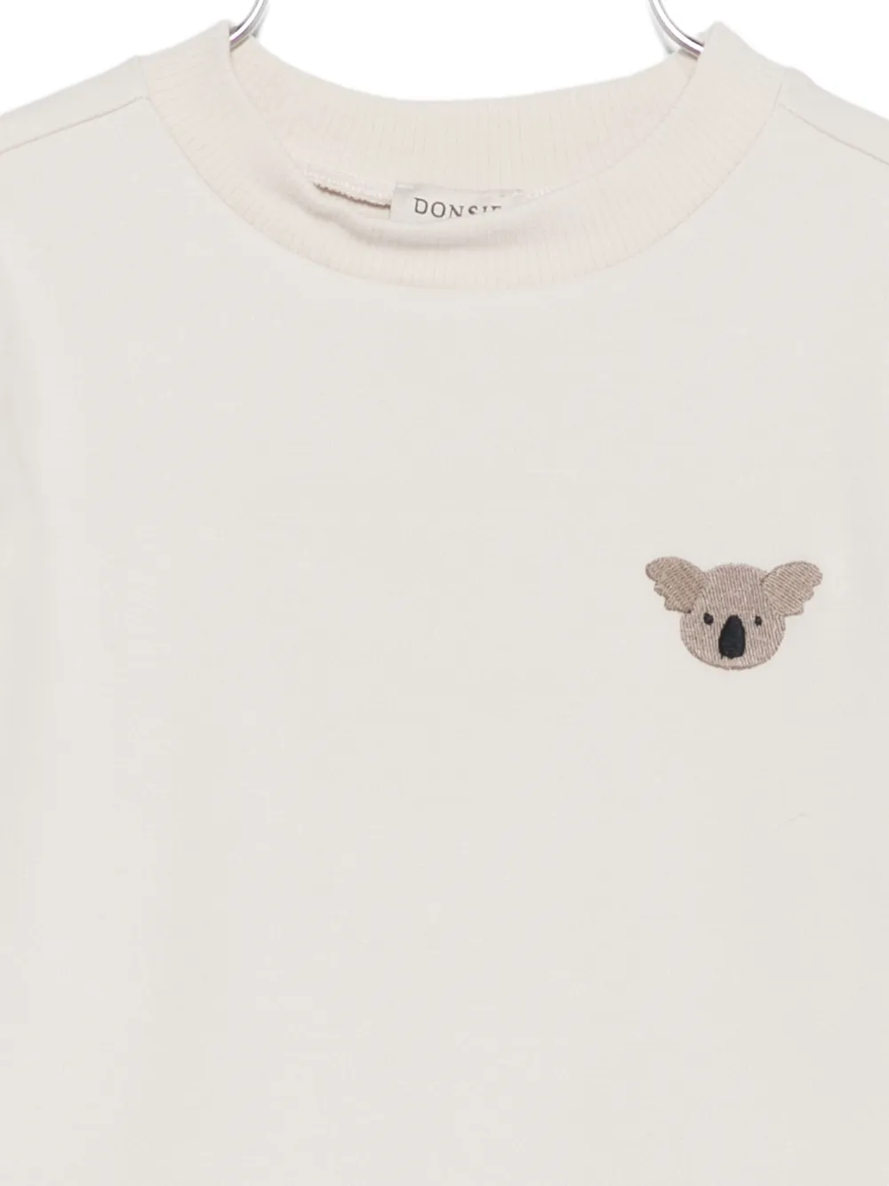 Donsje Koala-embroidered T-shirt In White