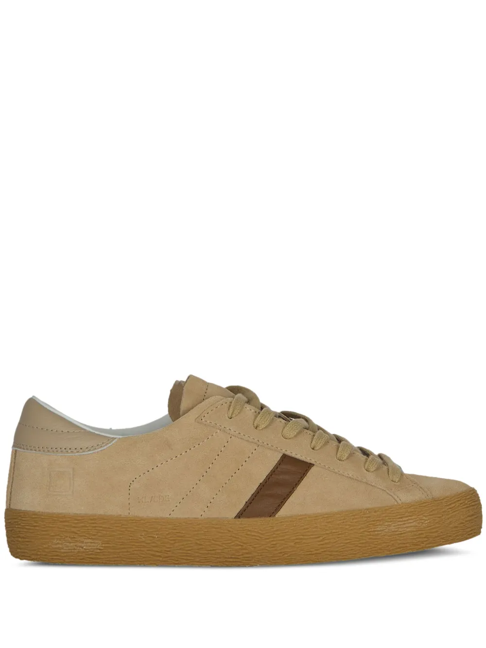 D.A.T.E. Hill Low suede leather sneakers Neutrals