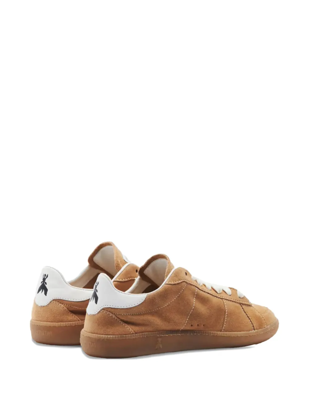Patrizia Pepe suede-leather sneakers Brown