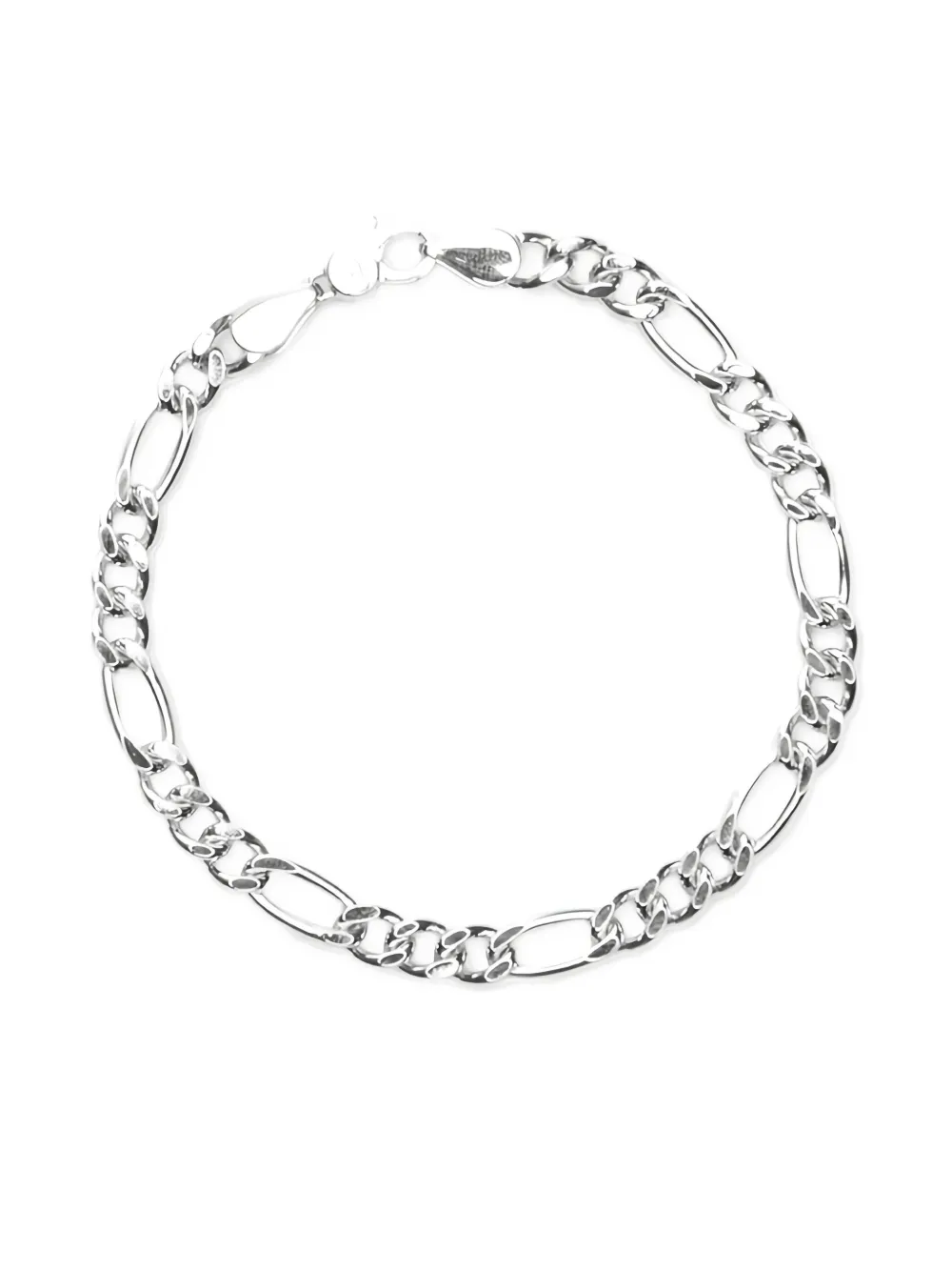Tom Wood Bo figaro chain bracelet | Silver | Image 1