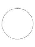 Tom Wood snake-chain necklace - Grey