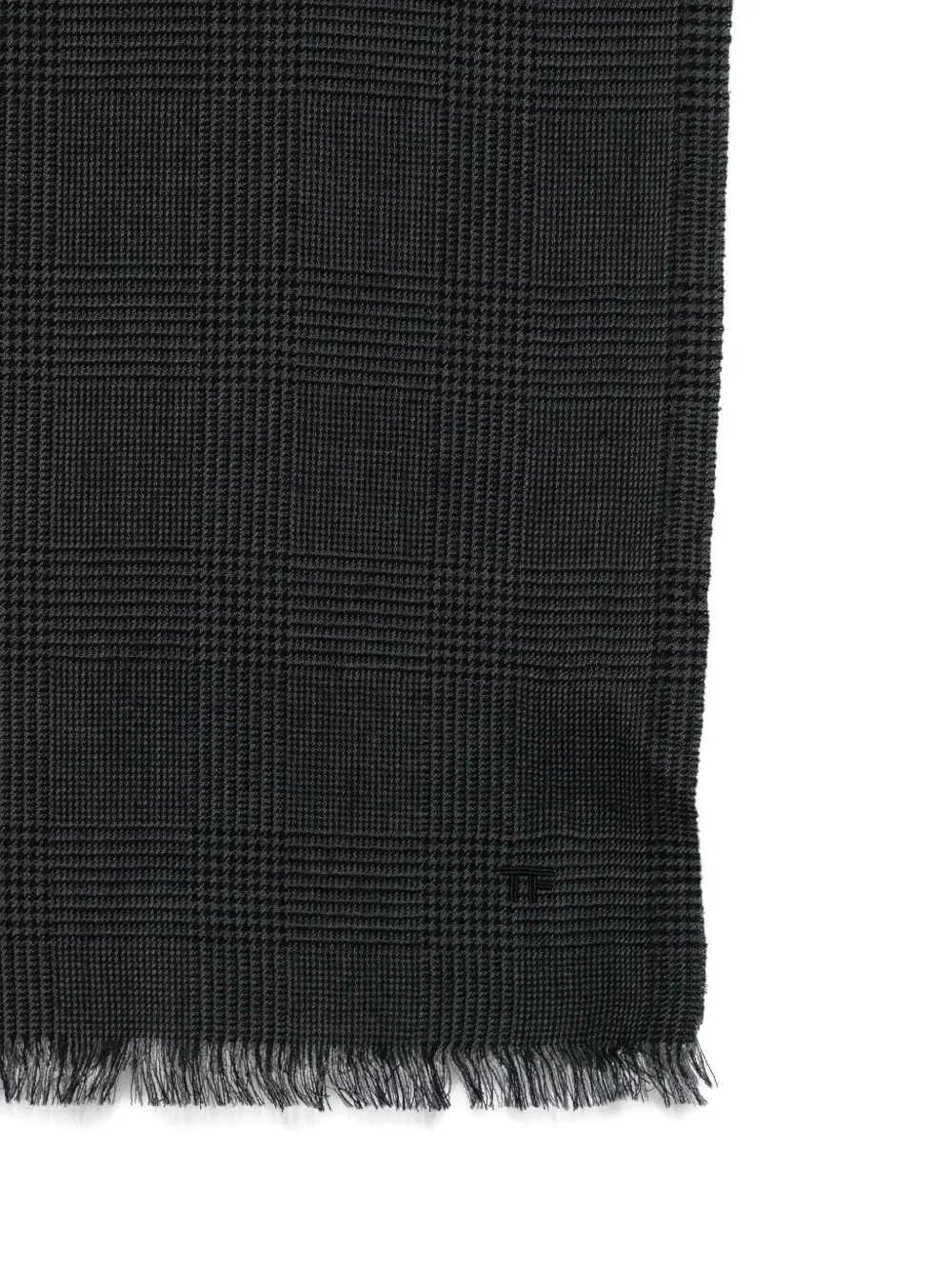 TOM FORD Prince of Wales sjaal - Grijs